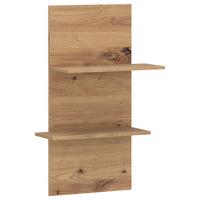 Zidna Polica Viona - hrast Artisan, Basics, drvni materijal (60,6/95,6/25,1cm) - Modern Living