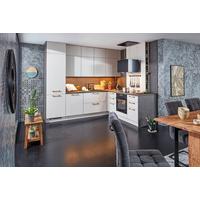 Bucătărie la comandă Laser - gri închis/nisipiu, Konventionell, material pe bază de lemn (295/227cm) - Nobilia