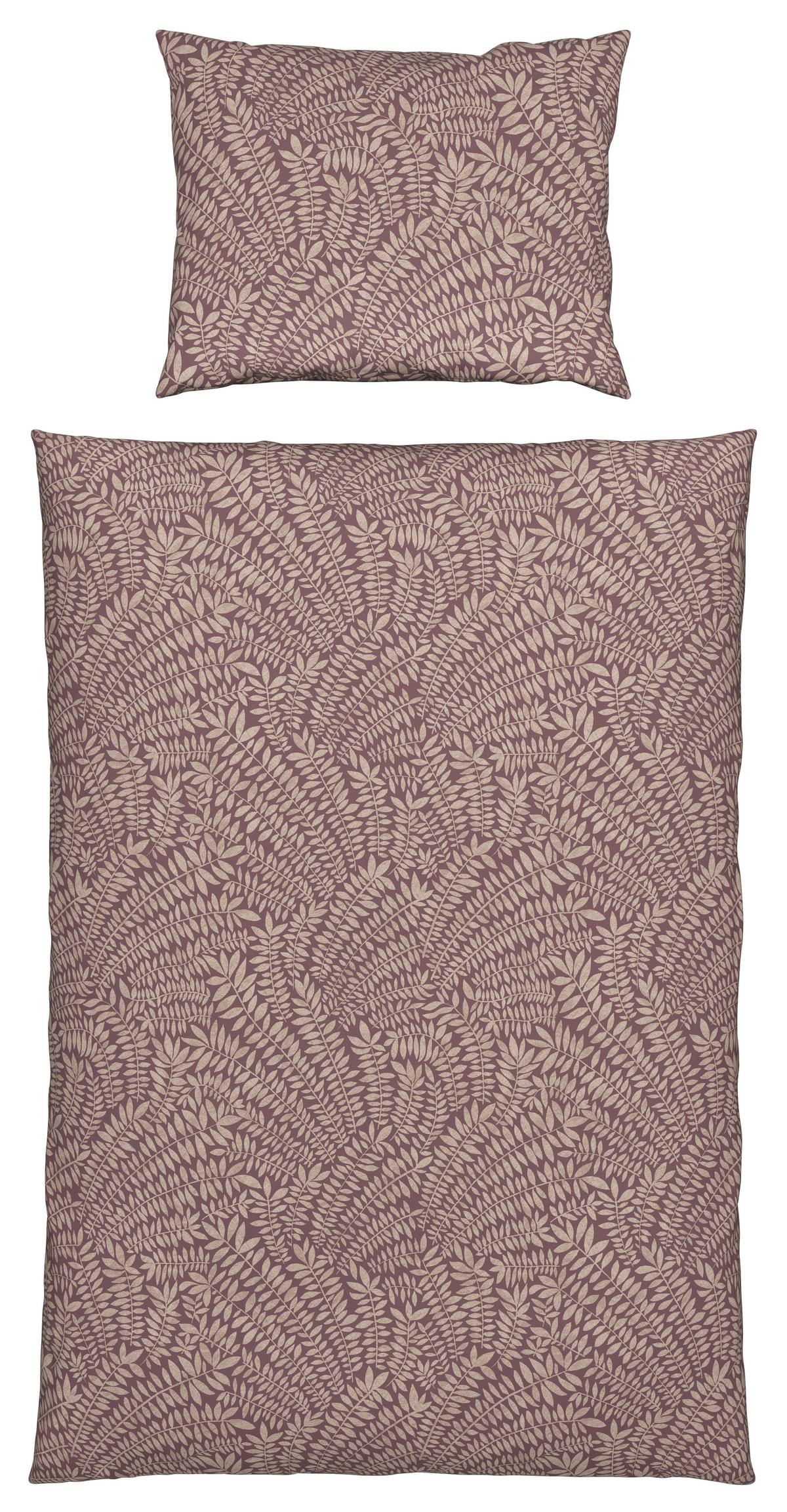 Lenjerie de pat Lorita cca. 140x200/50x70 cm - mov, textil (140/200cm) - Modern Living