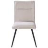 STOL NOVA - beige/svart, Modern, metall/textil (47/88/63cm) - Mömax