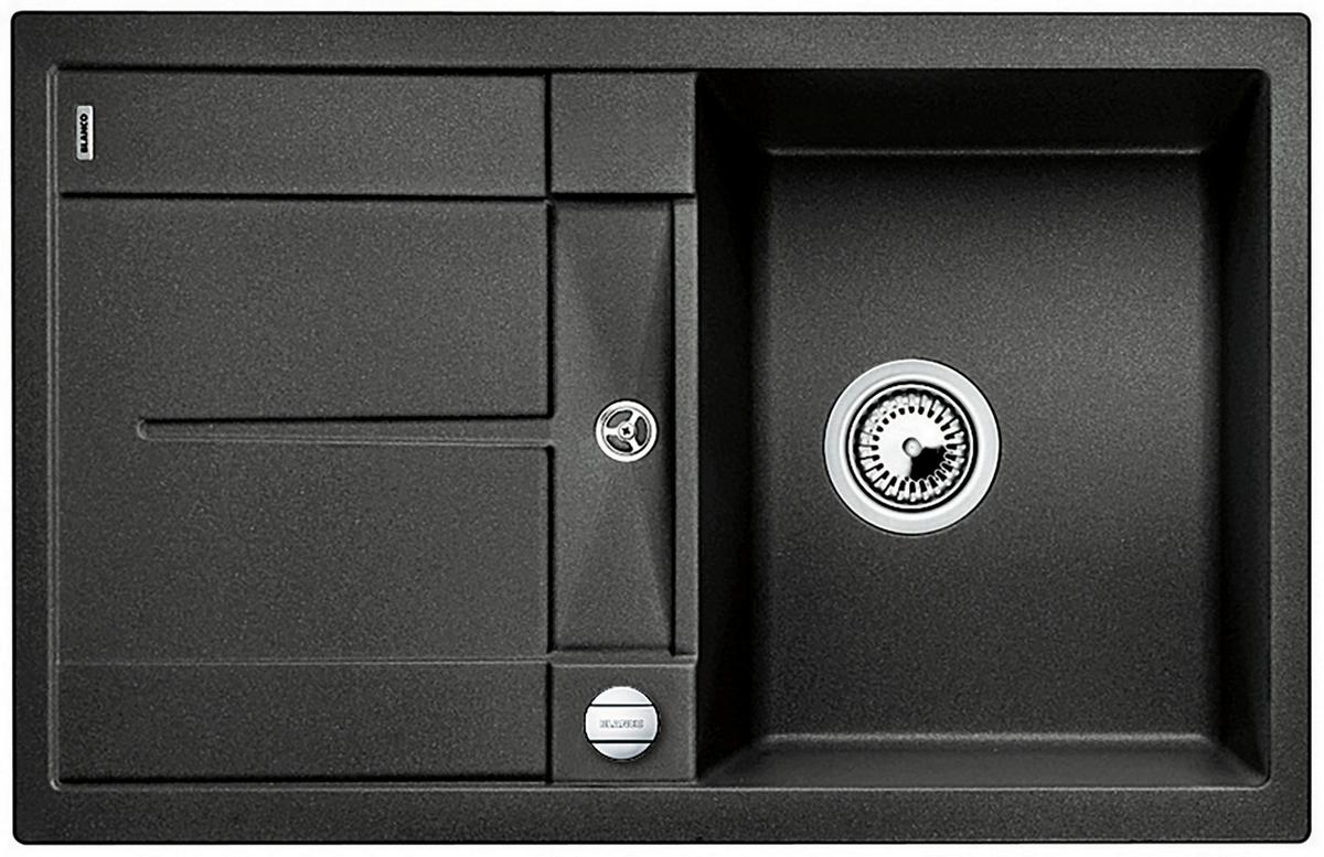 Spüle Metra 45S, Typ513035 Anthrazit - Anthrazit, MODERN, Naturmaterialien (78/50cm) - Blanco