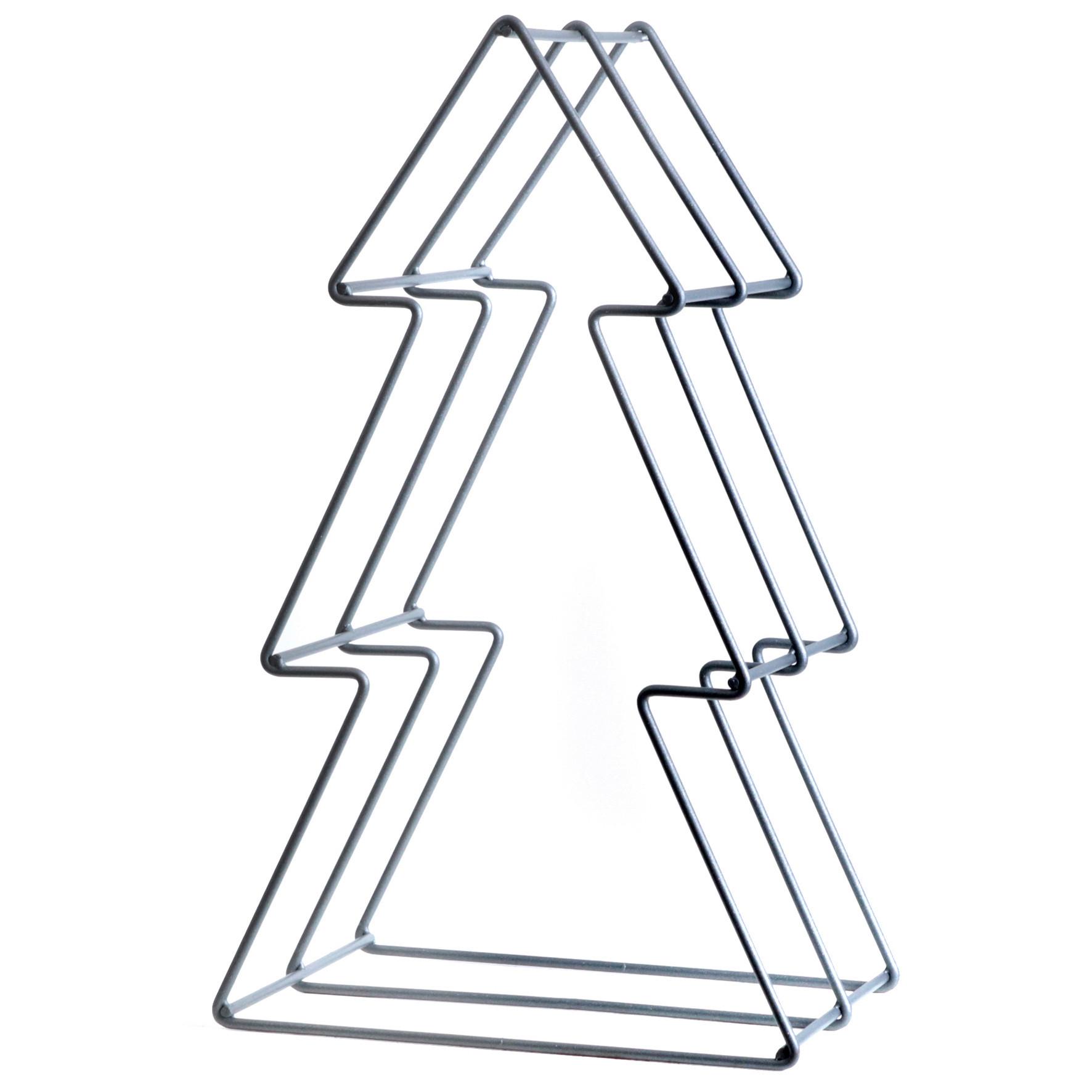 REGAŁ NA DREWNO KOMINKOWE 8514210 - antracytowy, Design, metal (30/69/35cm) - X-Mas