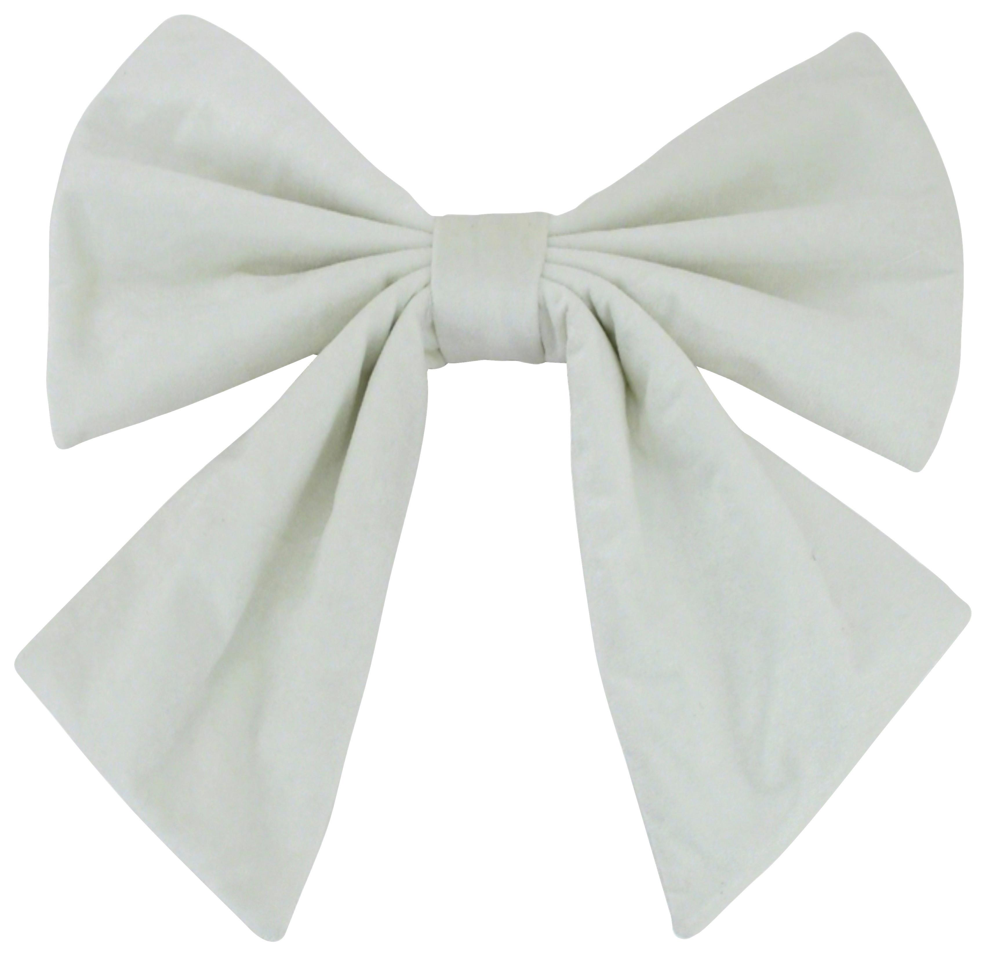 Fundiță Decorativă Donna 2 - alb, Konventionell, textil (45/43/6cm) - Mömax