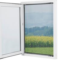 Insektenschutzgitter Easymaxx in Schwarz 130x150cm - Schwarz, Kunststoff/Metall (130/150cm)