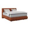 Boxspring Krevet Nobu - boje hrđe/crna, Trend, drvo/tekstil (160/200cm) - Premium Living