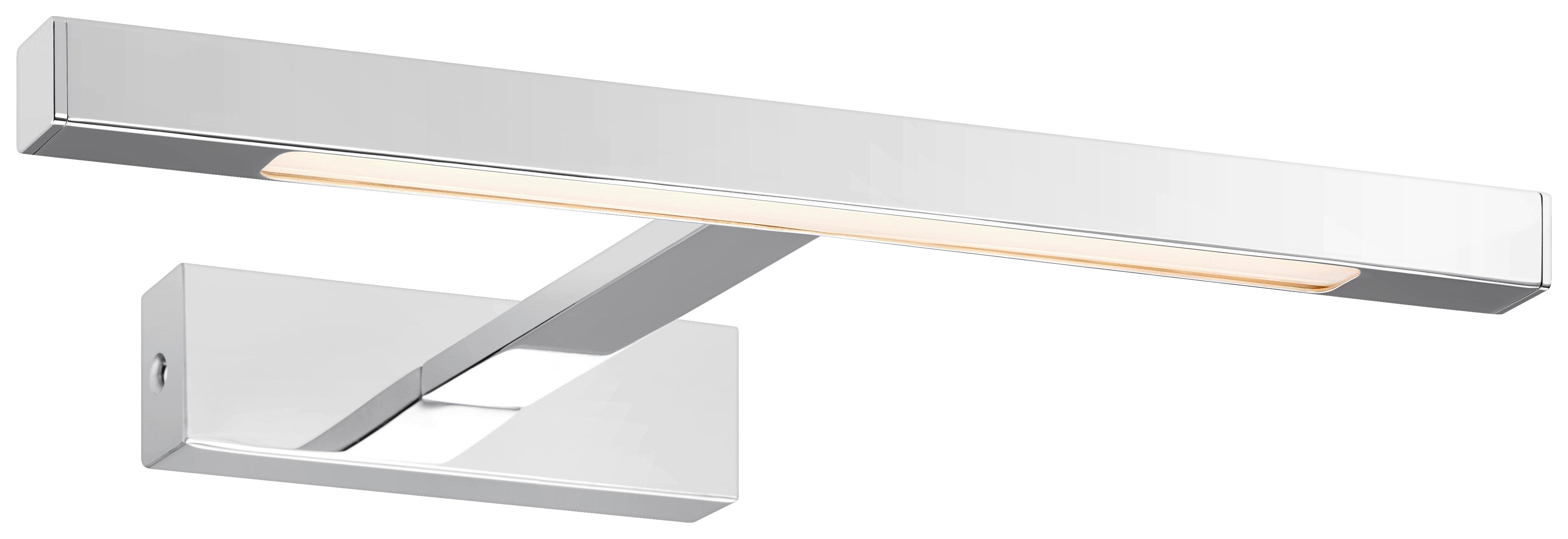 LED-Wandleuchte Neptunus max. 6 Watt - Chromfarben, Basics (25/38/5cm) - Markslöjd