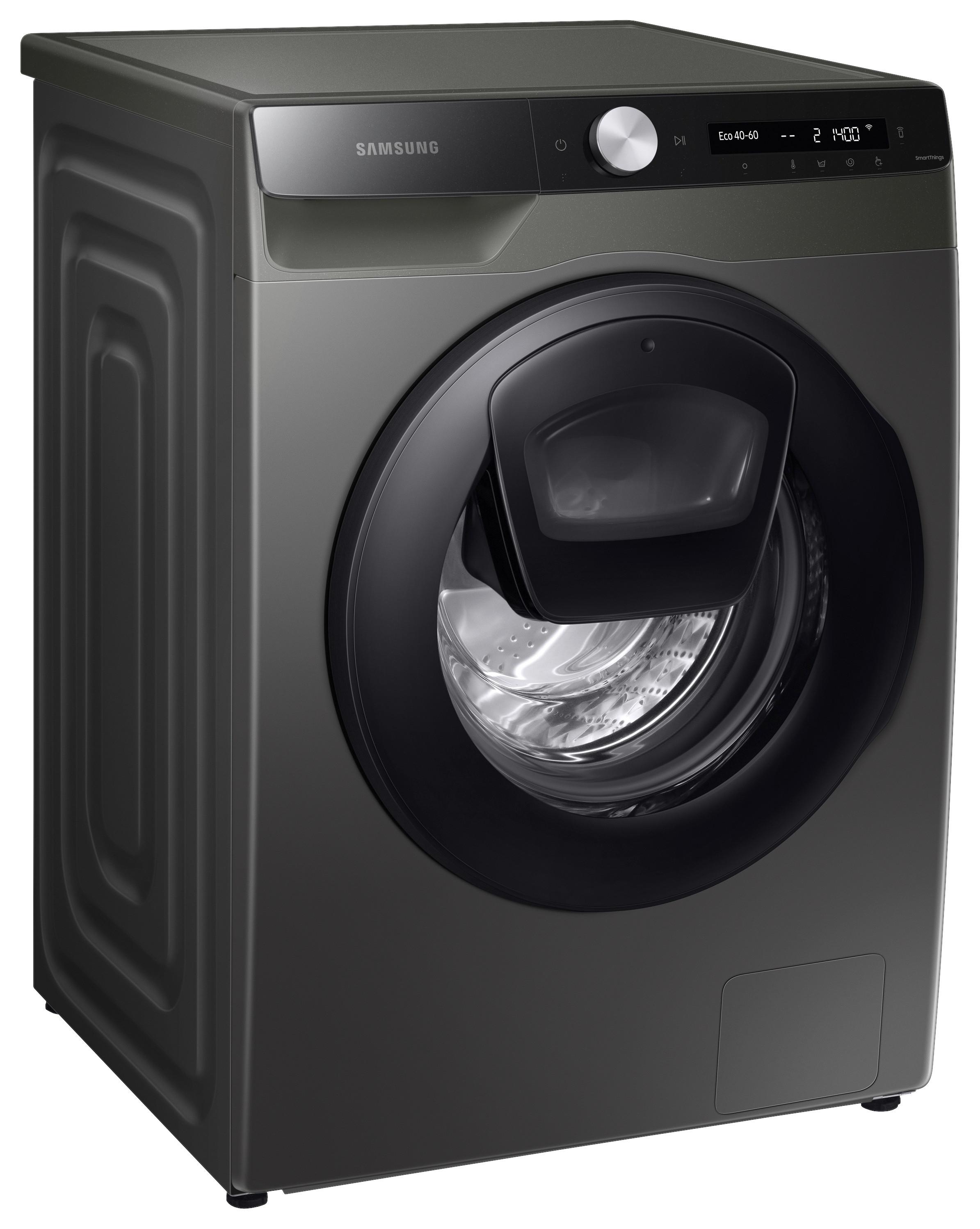 Waschmaschine Ww80t554aax/s5 - Schwarz, Basics (60/85/68,5cm) - Samsung