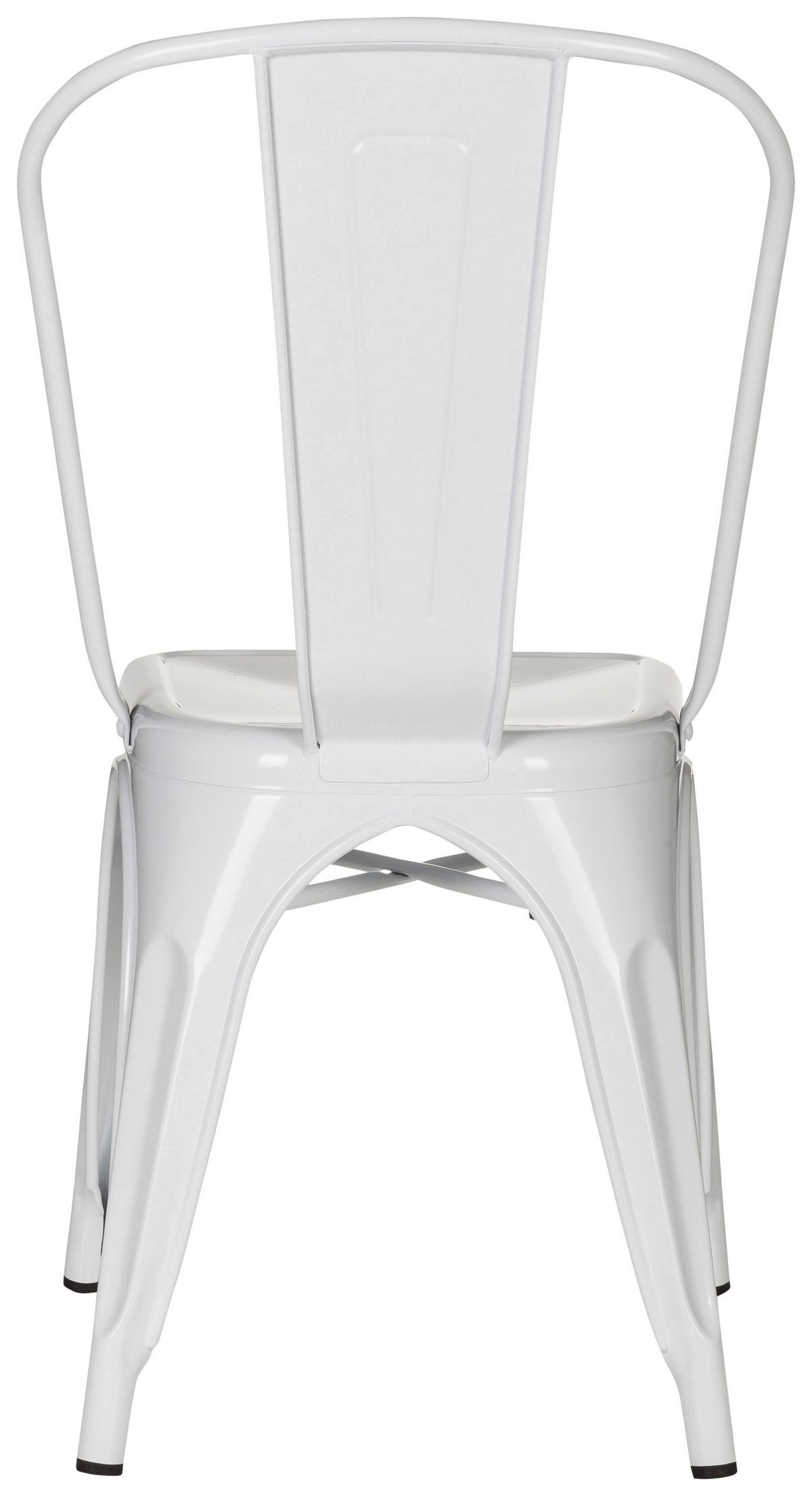 Stol Vantaggio Comfort, Bela - bela, Basics, kovina (44/84/54cm) - MID.YOU