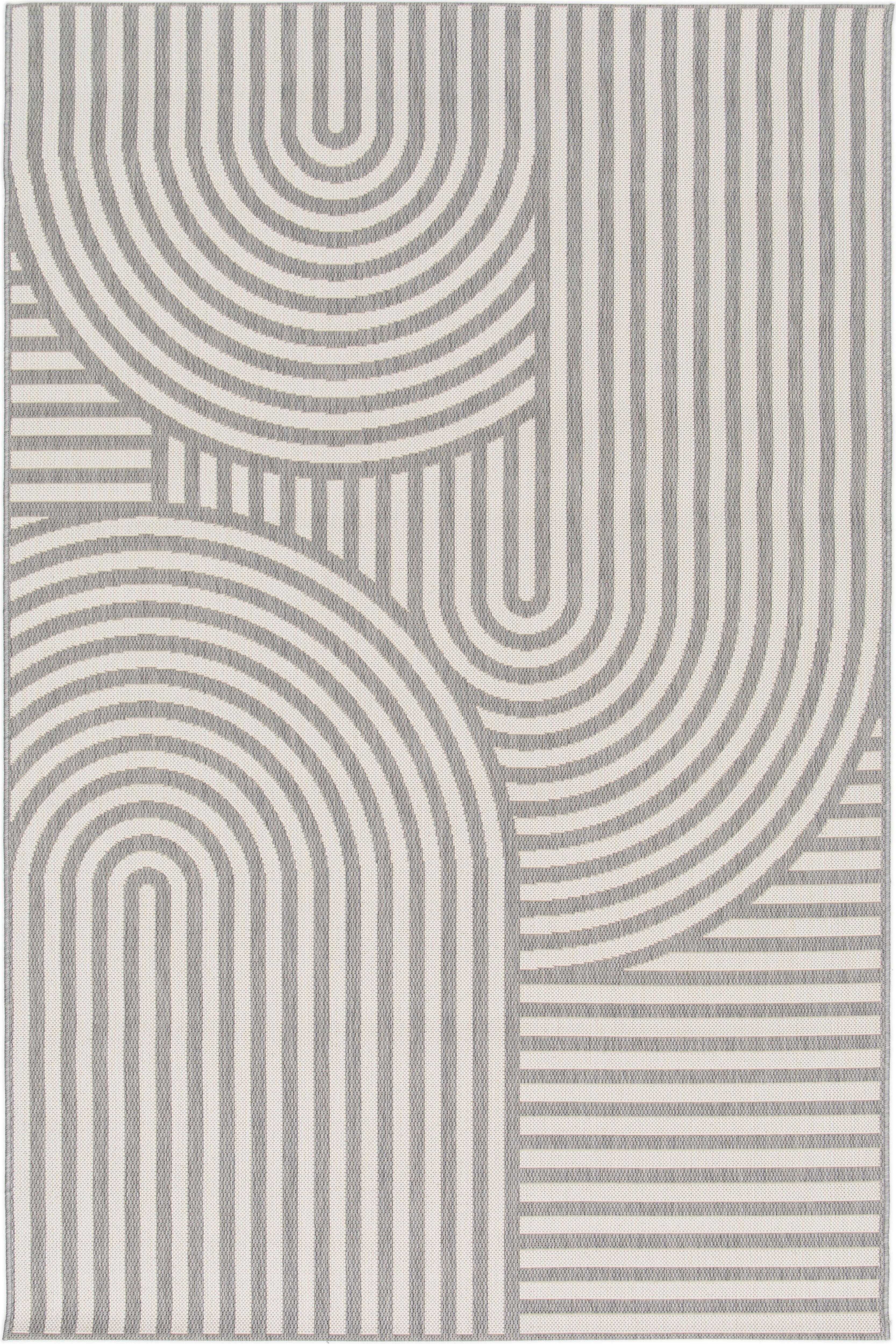Szőnyeg Coastline 160/230 - világosszürke, Modern, textil (160/230cm) - Mömax