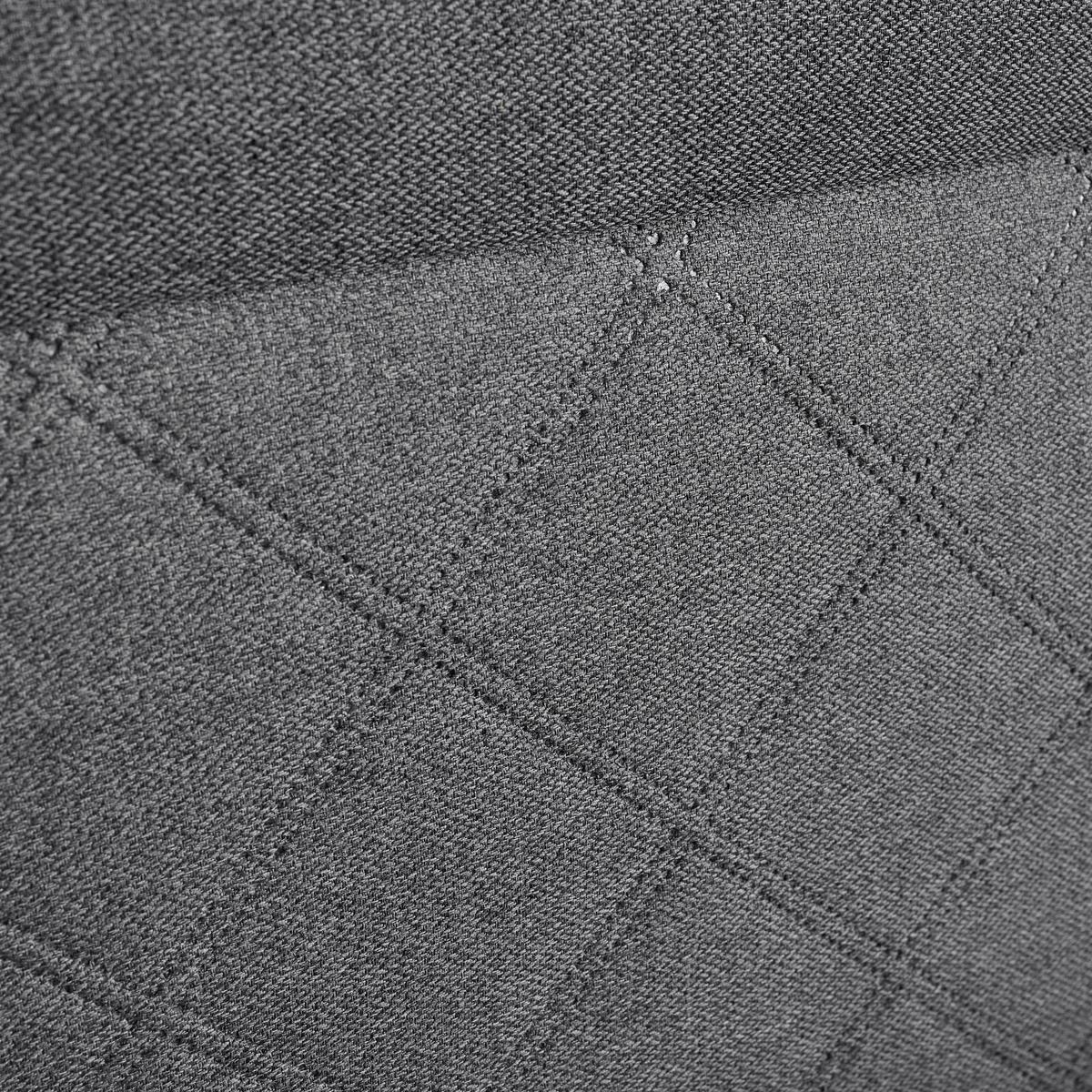 Pat tip boxspring fără arcuri ROSA - gri închis, Modern, lemn/textil (140/200cm) - Bessagi Home