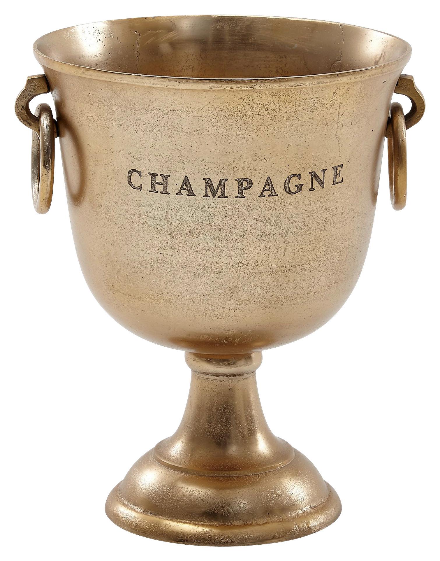 Posoda Za Hlajenje Šampanjca Wohnling - zlate barve, Moderno, kovina (28,5/37,5/28,5cm) - MID.YOU