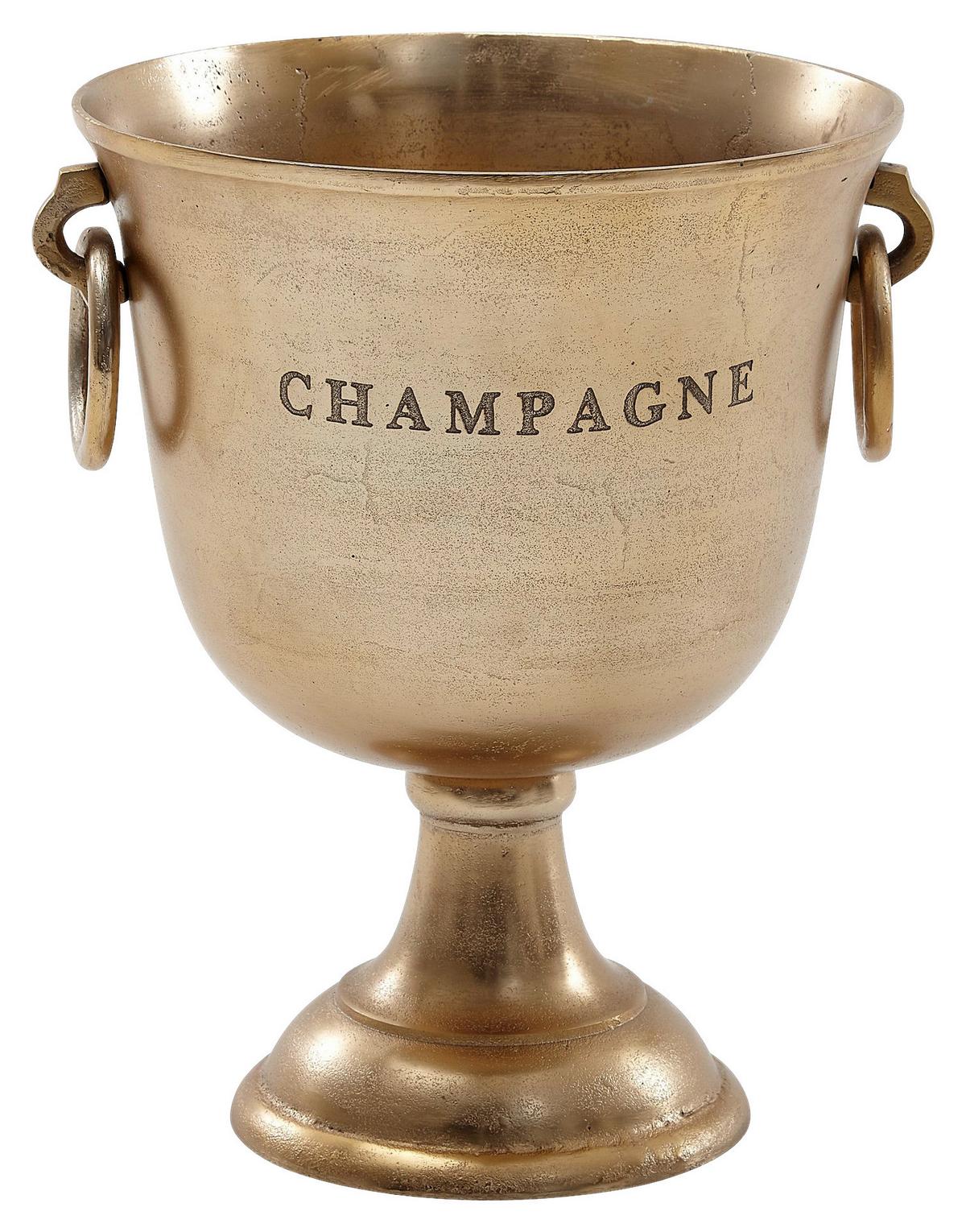 Posuda Za Hlađenje Šampanjca Wohnling - zlatne boje, Moderno, metal (28,5/37,5/28,5cm) - MID.YOU