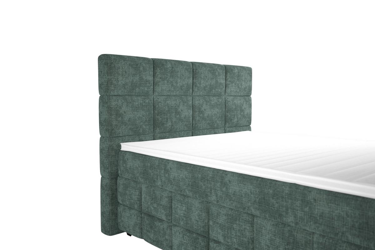 PAT BOX VEGA - verde, Trend, lemn/textil (140/200cm) - Modern Living