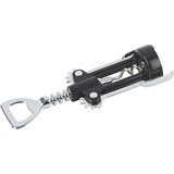 Korkenzieher Beth - Edelstahlfarben/Weiß, Kunststoff/Metall (17cm) - Mömax modern living