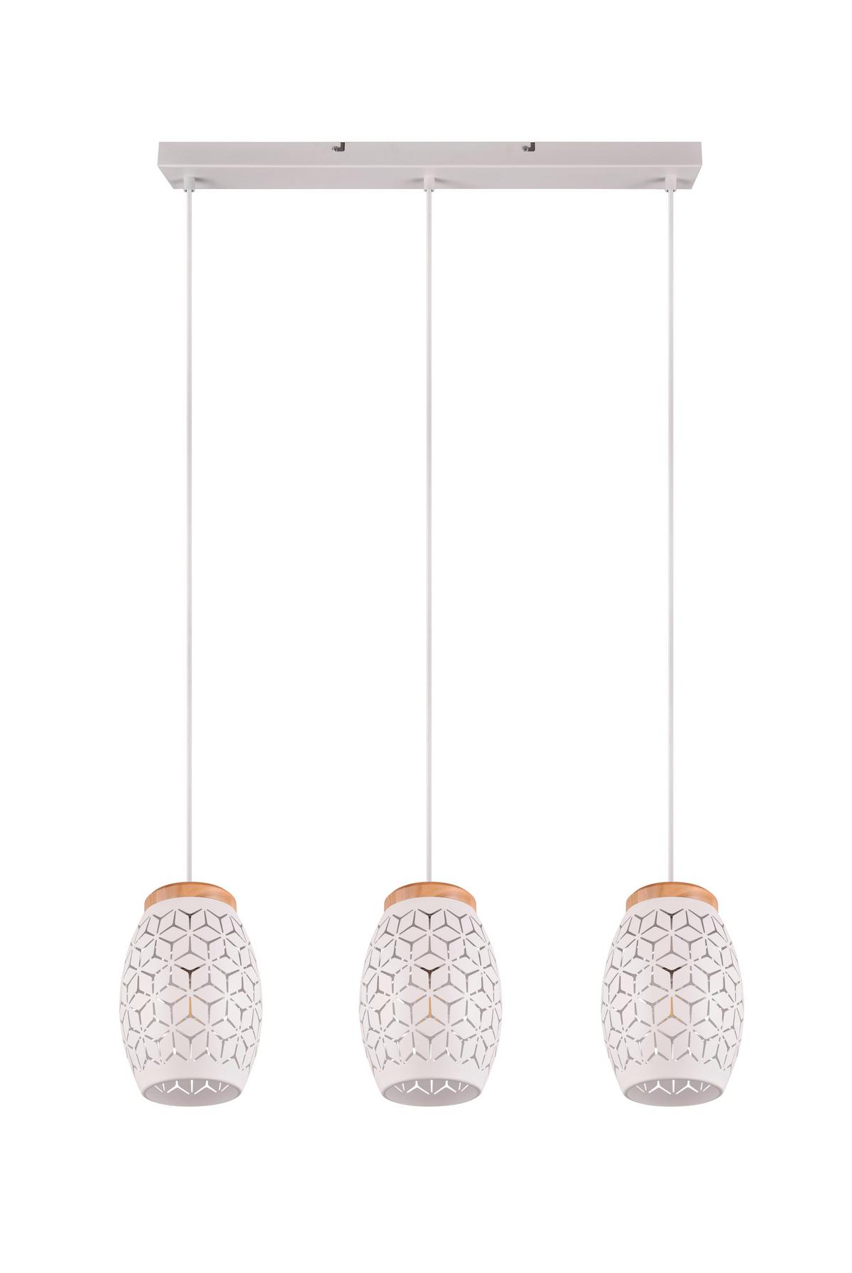 LAMPA WISZĄCA R31573031 BIDAR - biały, Konventionell, metal (71/15/150cm)