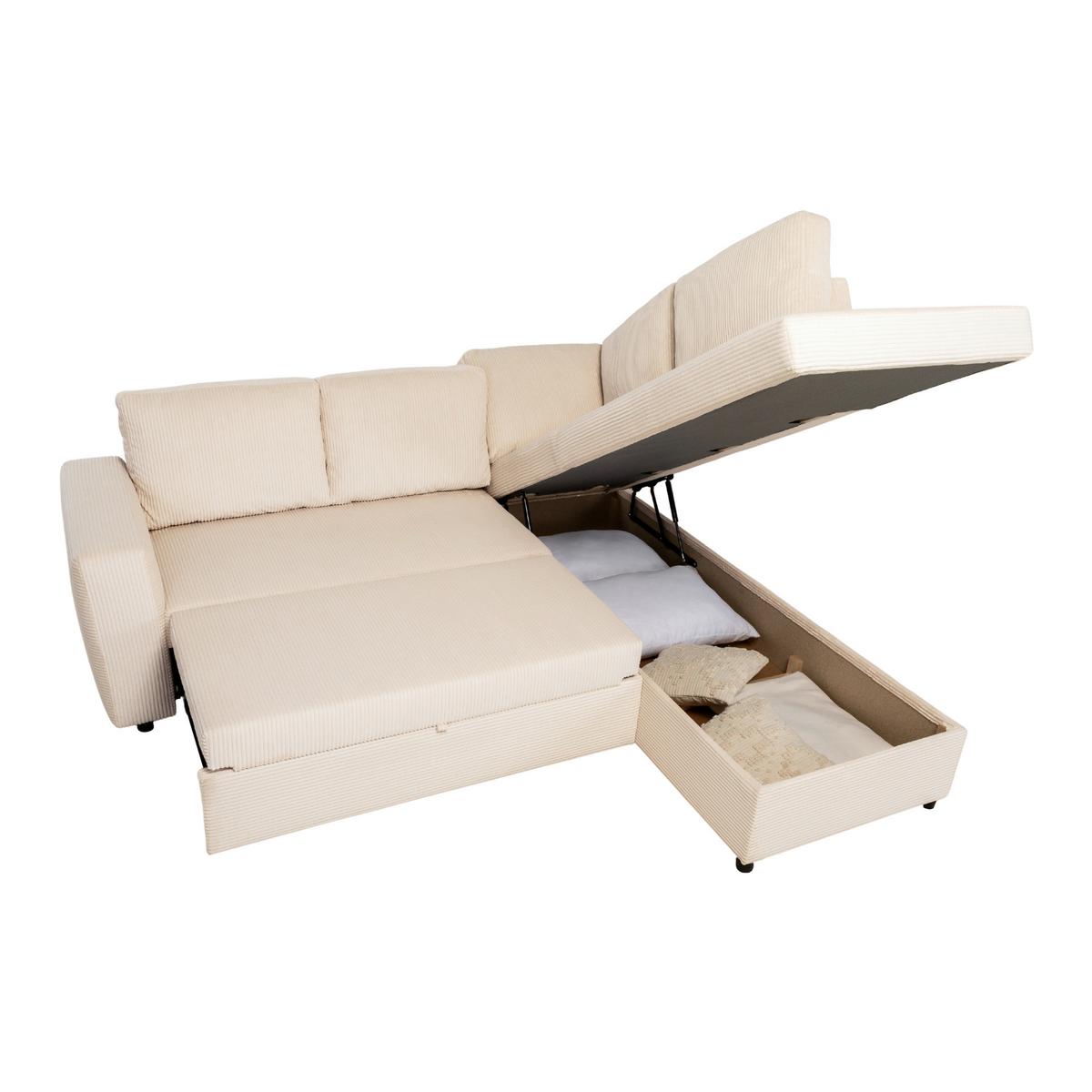 Coltar TOULOUSE - sidefiu, Trend, lemn/metal (224/206cm)