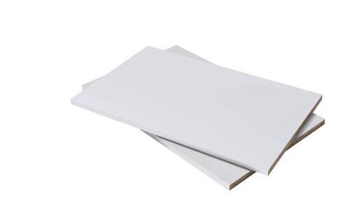 Polc Szett Masare - fehér, faalapú anyag (82,7/2,2/51cm)