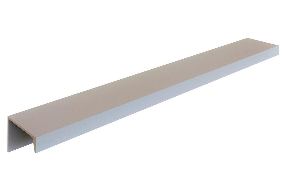 Küchenblock Florenz ohne Geräte ca. 330 cm Weiß/Eiche - Eiche Wotan/Weiß, Design, Holzwerkstoff/Metall (330cm) - Held