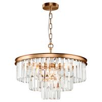 Pendelleuchte Revero Messingfarben max. 40 Watt - Messingfarben, Trend, Glas/Metall (50/40/50cm) - MAYTONI