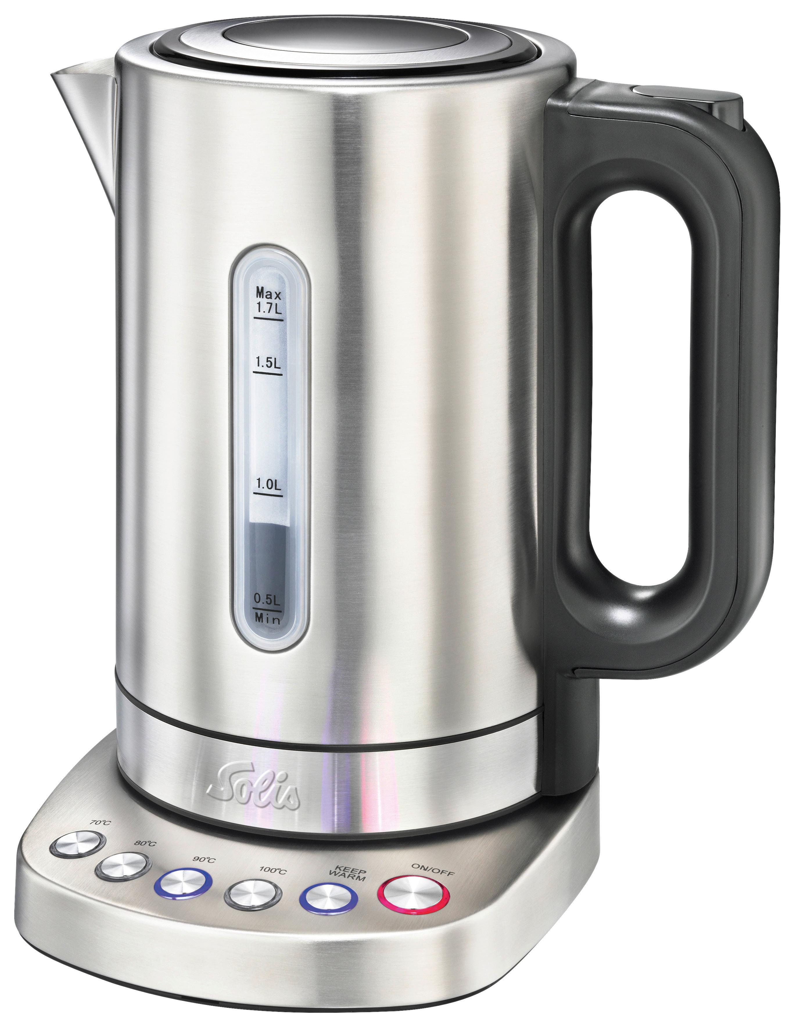 Wasserkocher 96238 - Silberfarben, Basics, Metall (26/16/20cm)