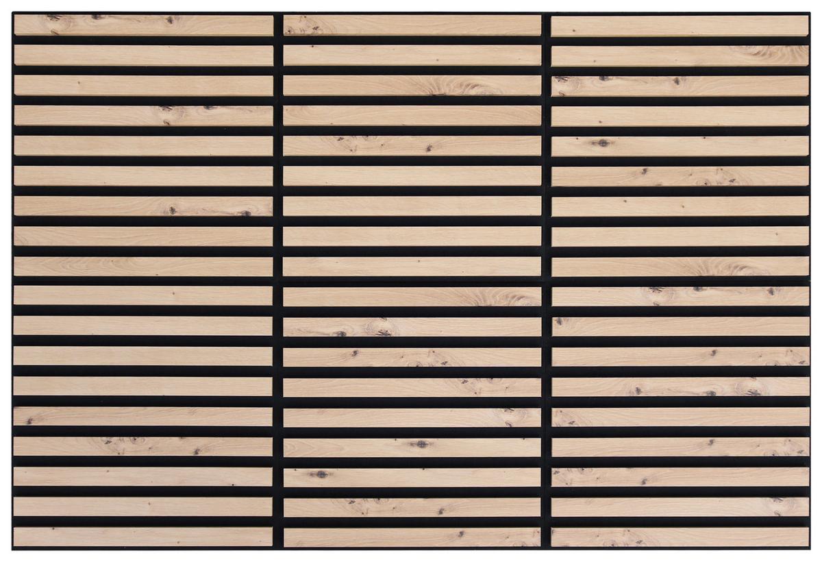 PANEL AKUSTYCZNY DP40 - dąb artisan, Design, materiał drewnopochodny/tkanina (40/40/1,8cm) - Xora