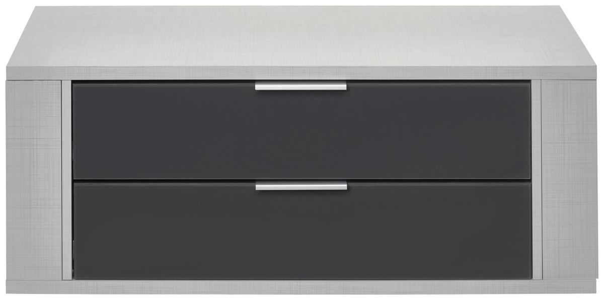 Schubkasteneinsatz Fresh ca. 96x35x50 cm Grau - Grau, MODERN, Glas/Holzwerkstoff (96/35/50cm) - MID.YOU