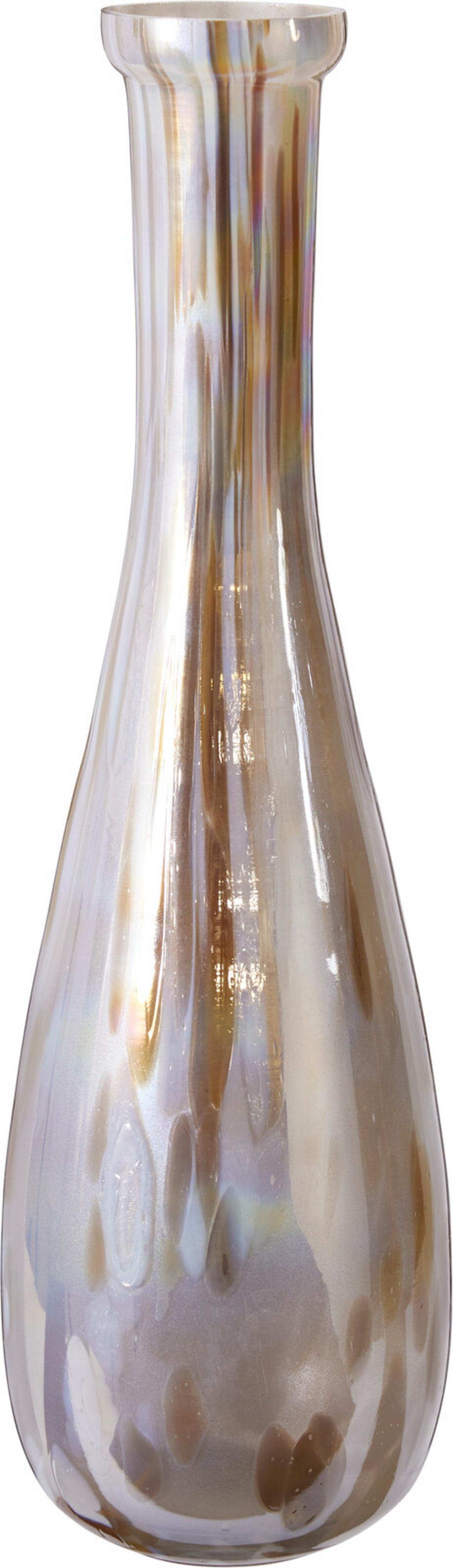 Váza Kim - többszínű, üveg (10/30cm)