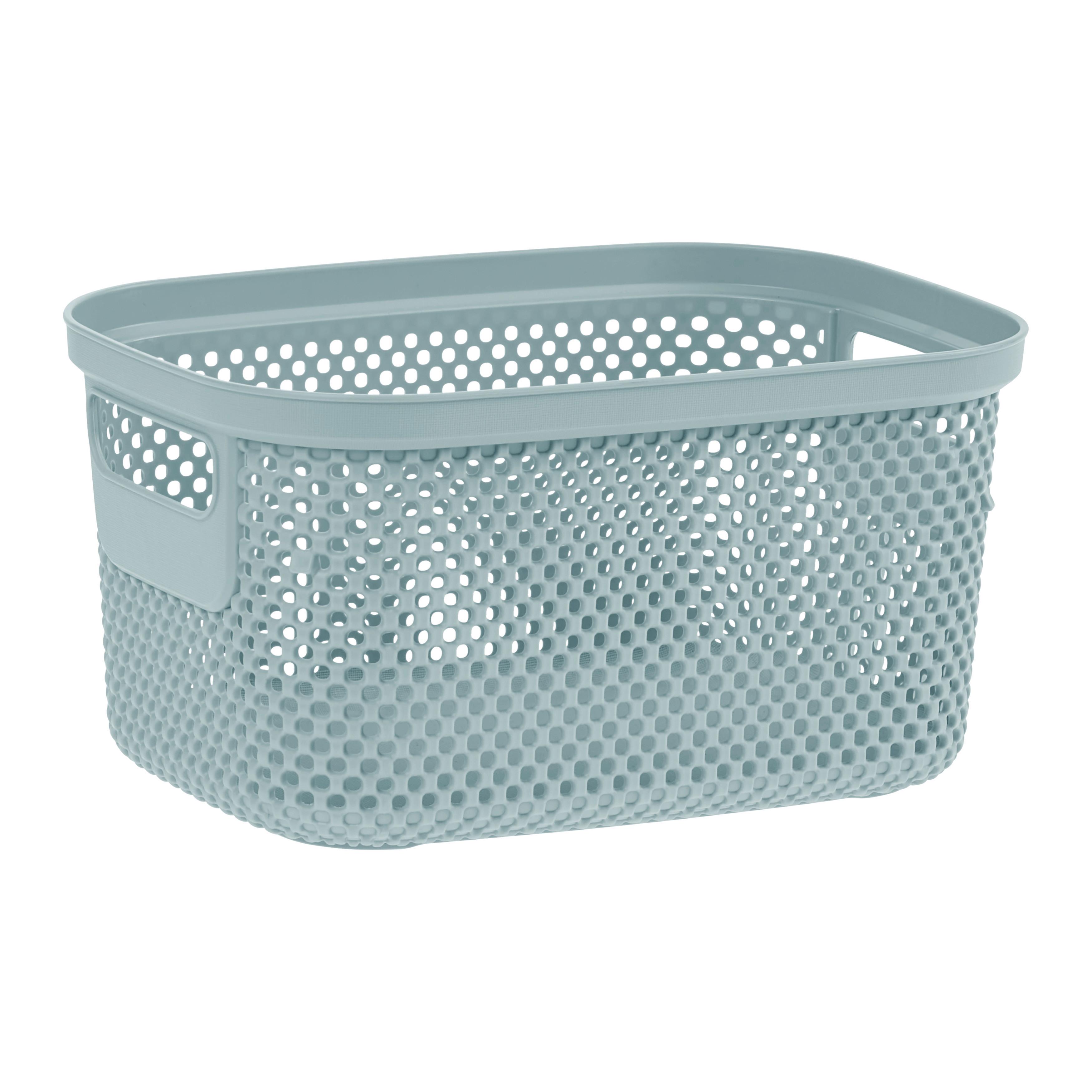 Košarica Za Shranjevanje Stine -S- Ca. 3,5l -Ext- - modra, Moderno, umetna masa (23,5/17/12cm) - Mömax