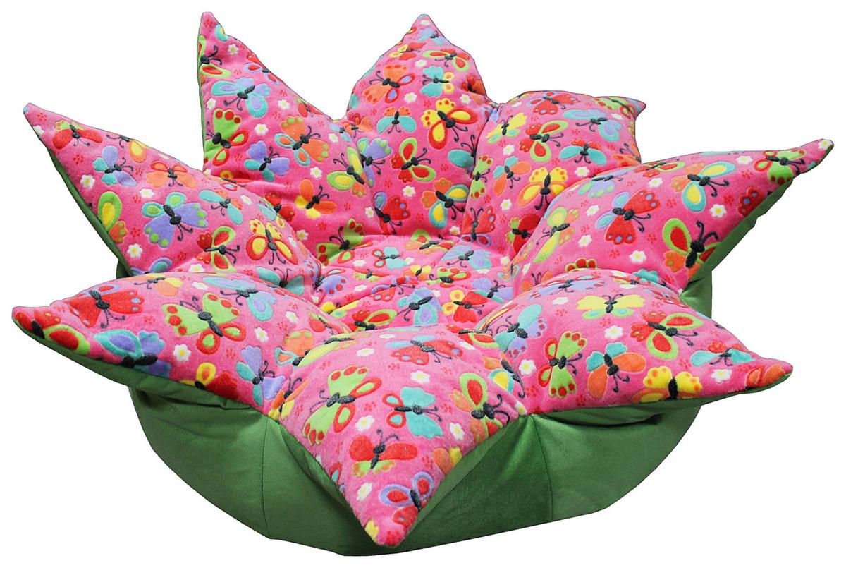 Kindersessel Butterfly-Tulip Multicolor - Multicolor, Textil (85/60cm) - Mömax