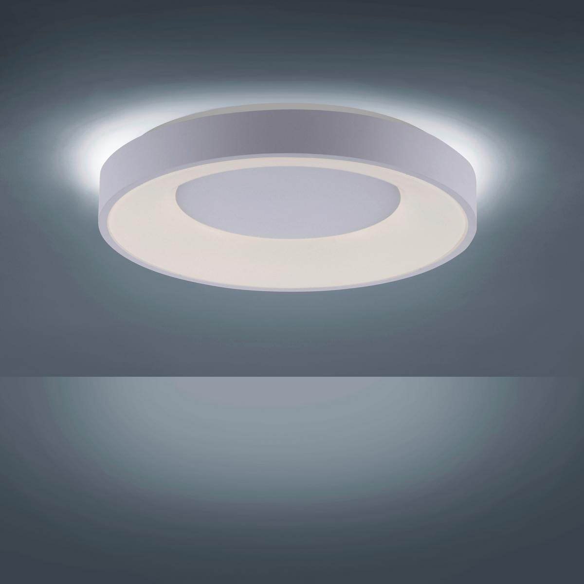 LED-Deckenleuchte Anika max. 30 Watt - Weiß, Basics, Kunststoff/Metall (48/48/8cm)