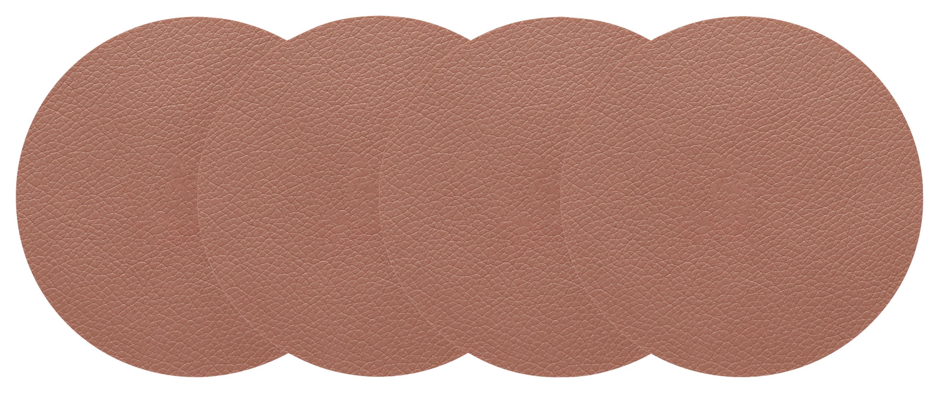Untersetzerset Livi Rosa 4-teilig - Rosa, Modern, Kunststoff (10cm) - Gourmesto
