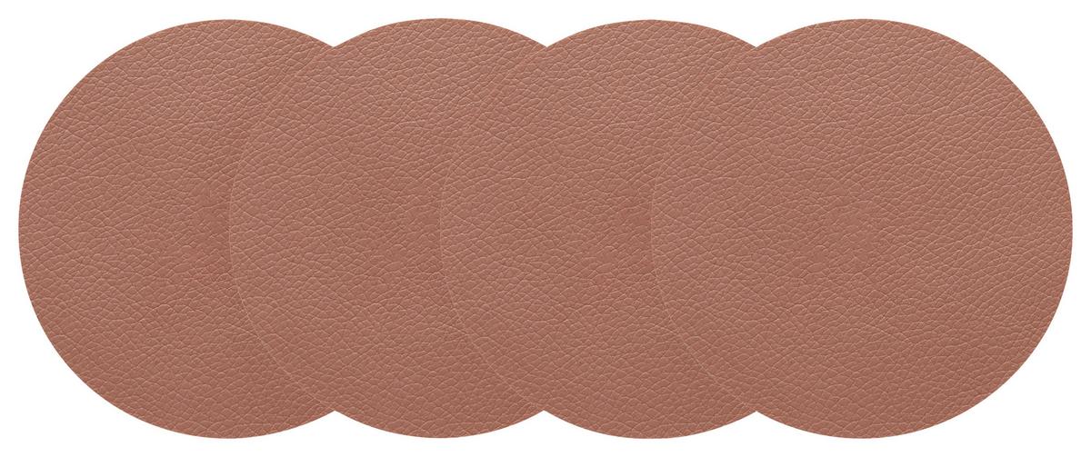 Set Podstavkov Livi - roza, Moderno, umetna masa (10cm) - Gourmesto