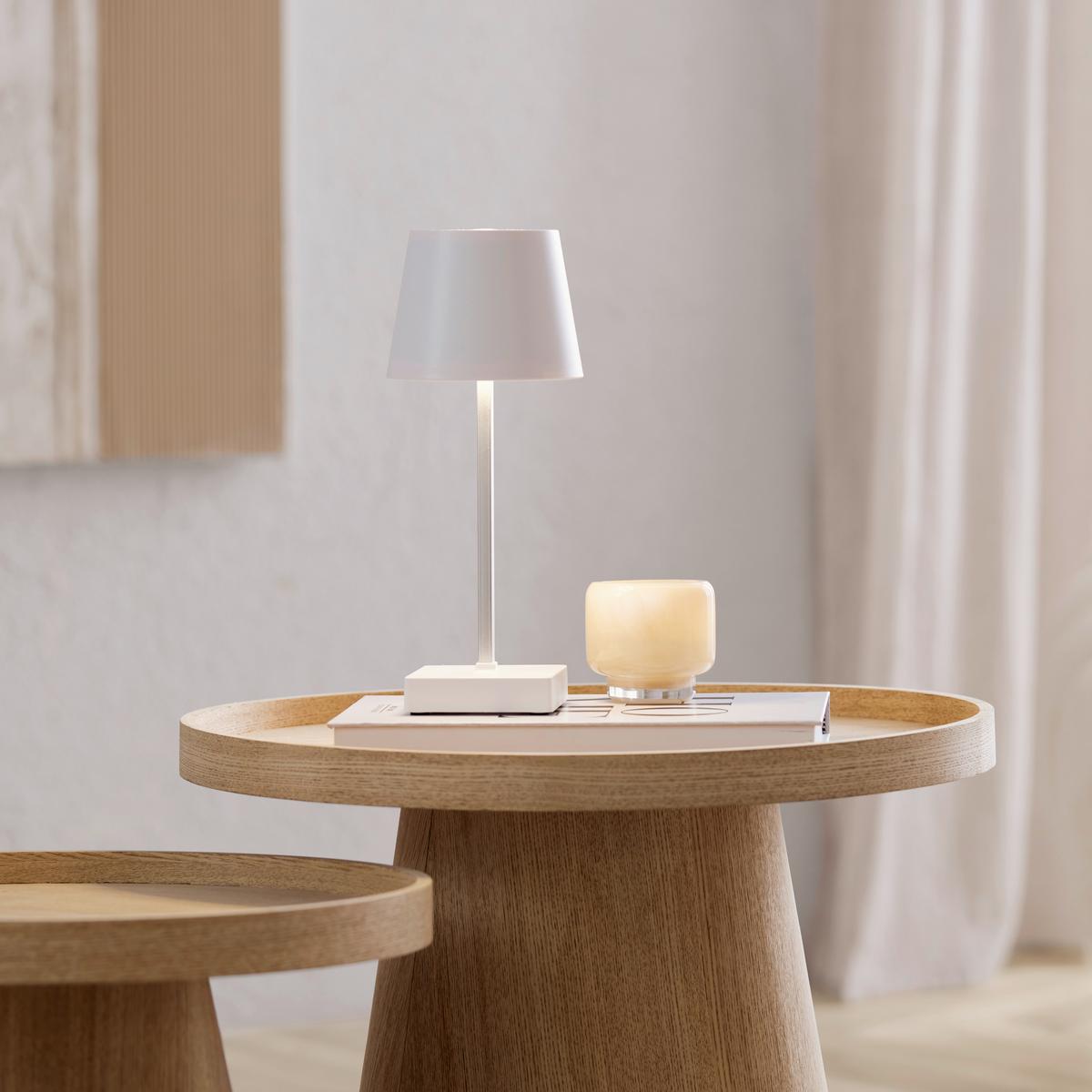 LED-Dekoleuchte Gopi max. 1,5 Watt - Weiss, Romantik / Landhaus, Kunststoff/Metall (10,5/26cm) - Modern Living