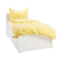 Bett in Weiß ca. 90x200cm - Weiß, ROMANTIK / LANDHAUS, Holz/Holzwerkstoff (105/100/208cm) - Mömax