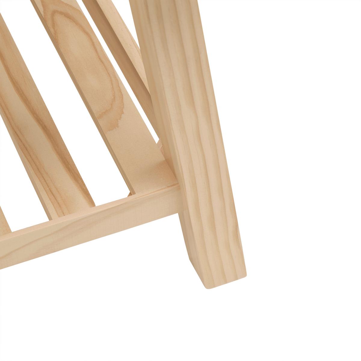 Mehrzweckbank Fidus I Naturfarben - Naturfarben, KONVENTIONELL, Holz (90/38/26cm) - Mömax