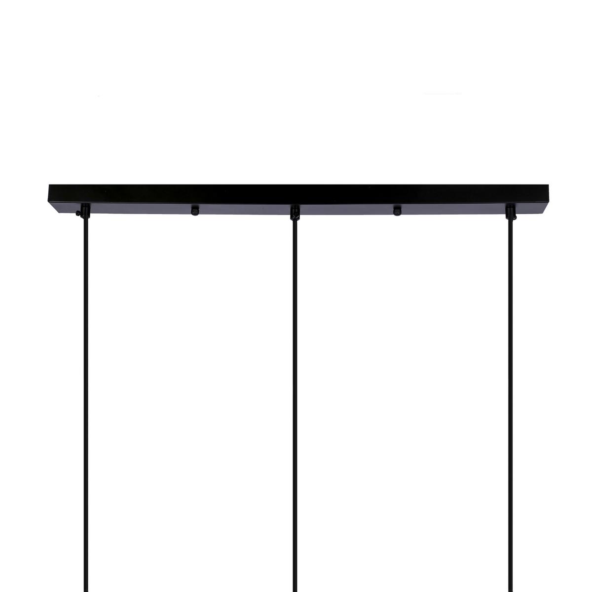 Svjetiljka Viseća 33-09609 Pompei - bijela/crna, Basics, metal (67/15/150cm)