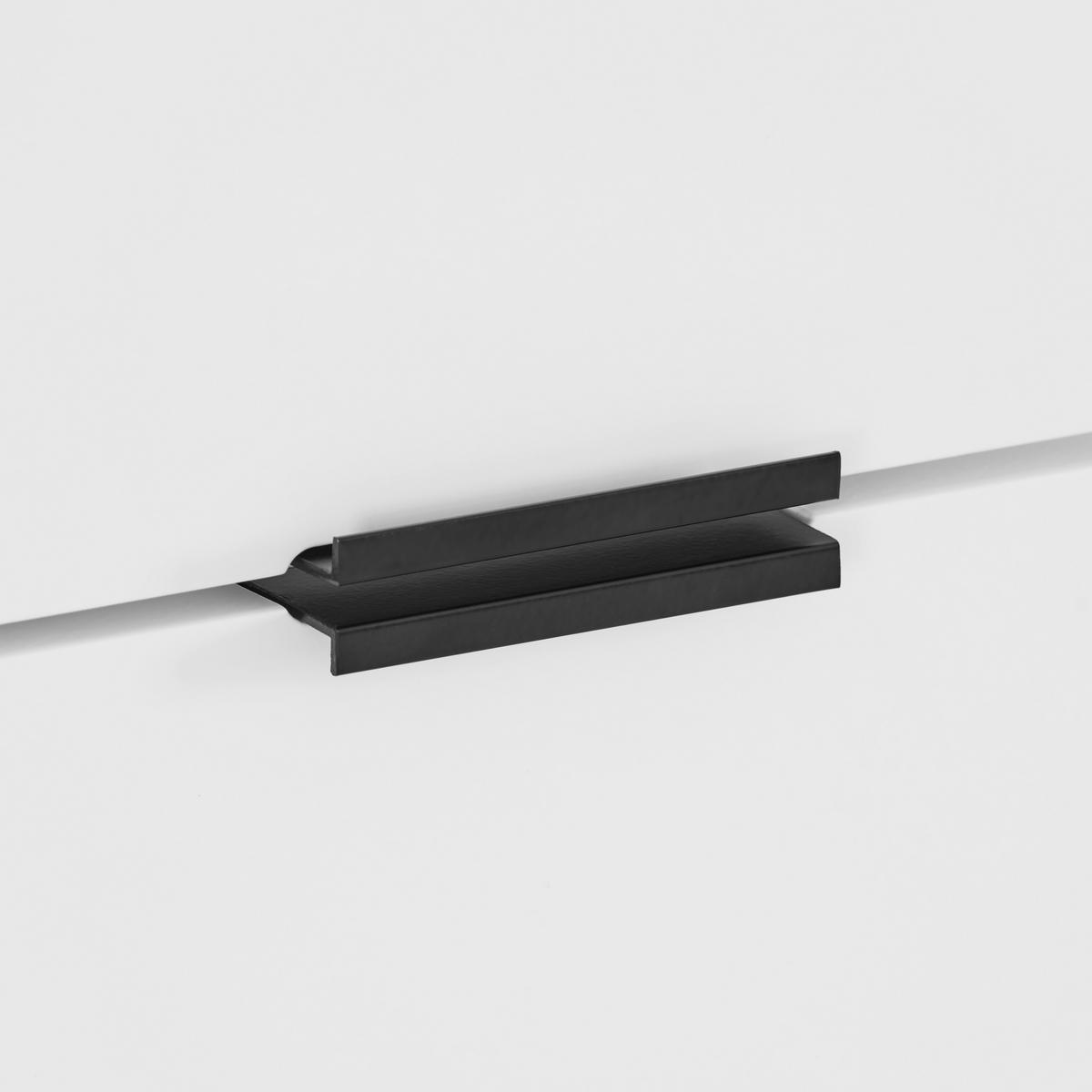 Vioski Element Elias -Exklusiv- - bijela/crna, Moderno, staklo/drvni materijal (35/180/35cm) - Mömax
