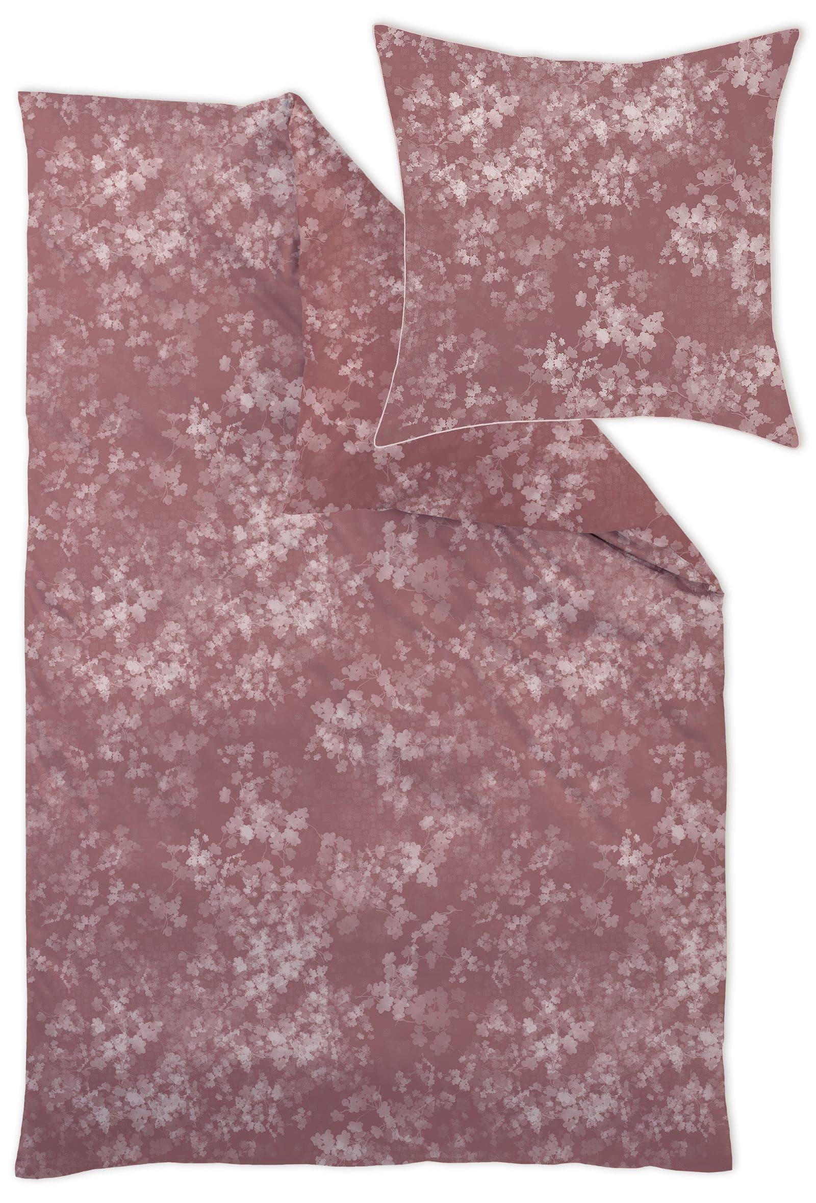 POŚCIEL FLORA - fiolet, Design, tkanina (135/200cm) - Curt Bauer