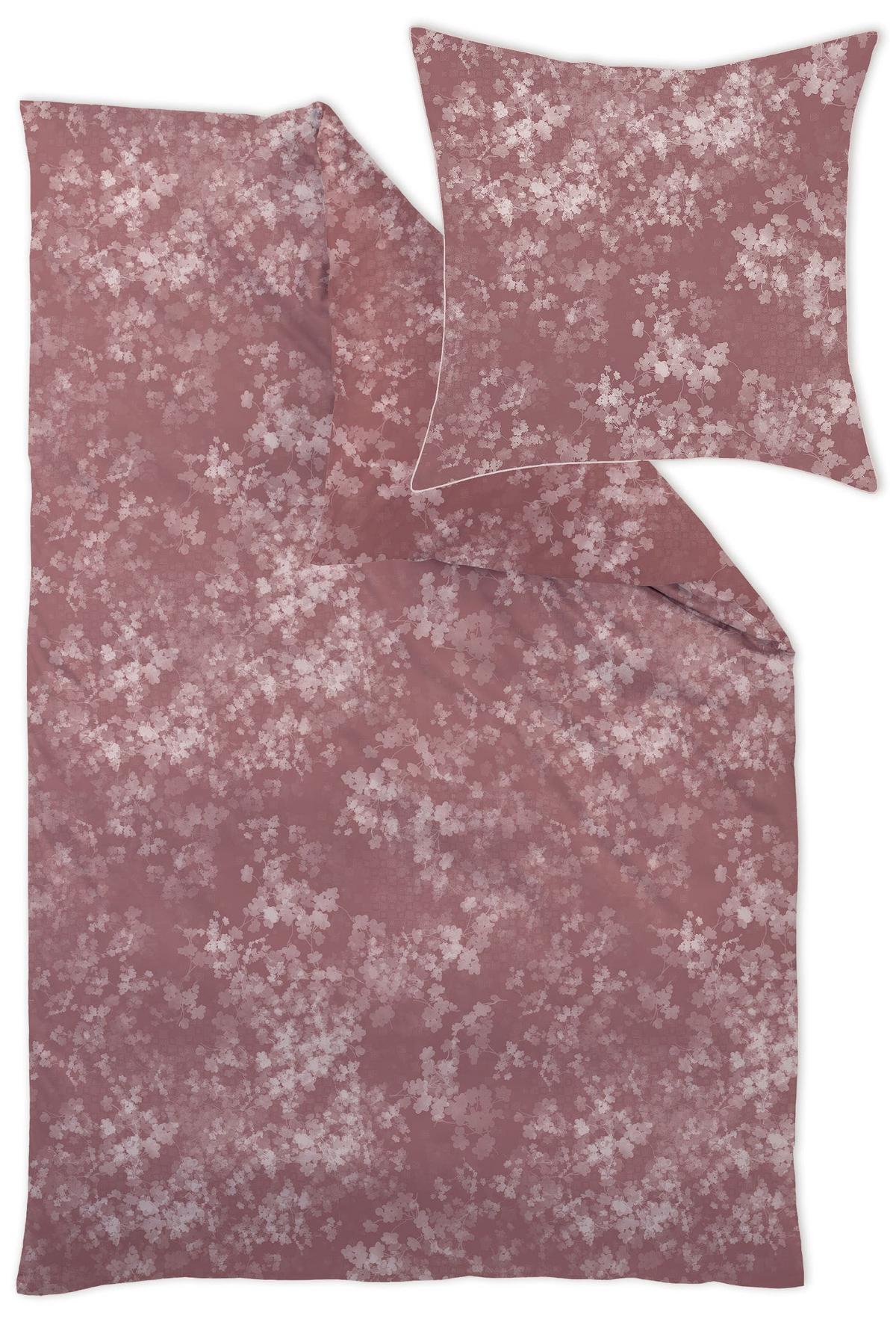 POŚCIEL FLORA - fiolet, Design, tkanina (135/200cm) - Curt Bauer