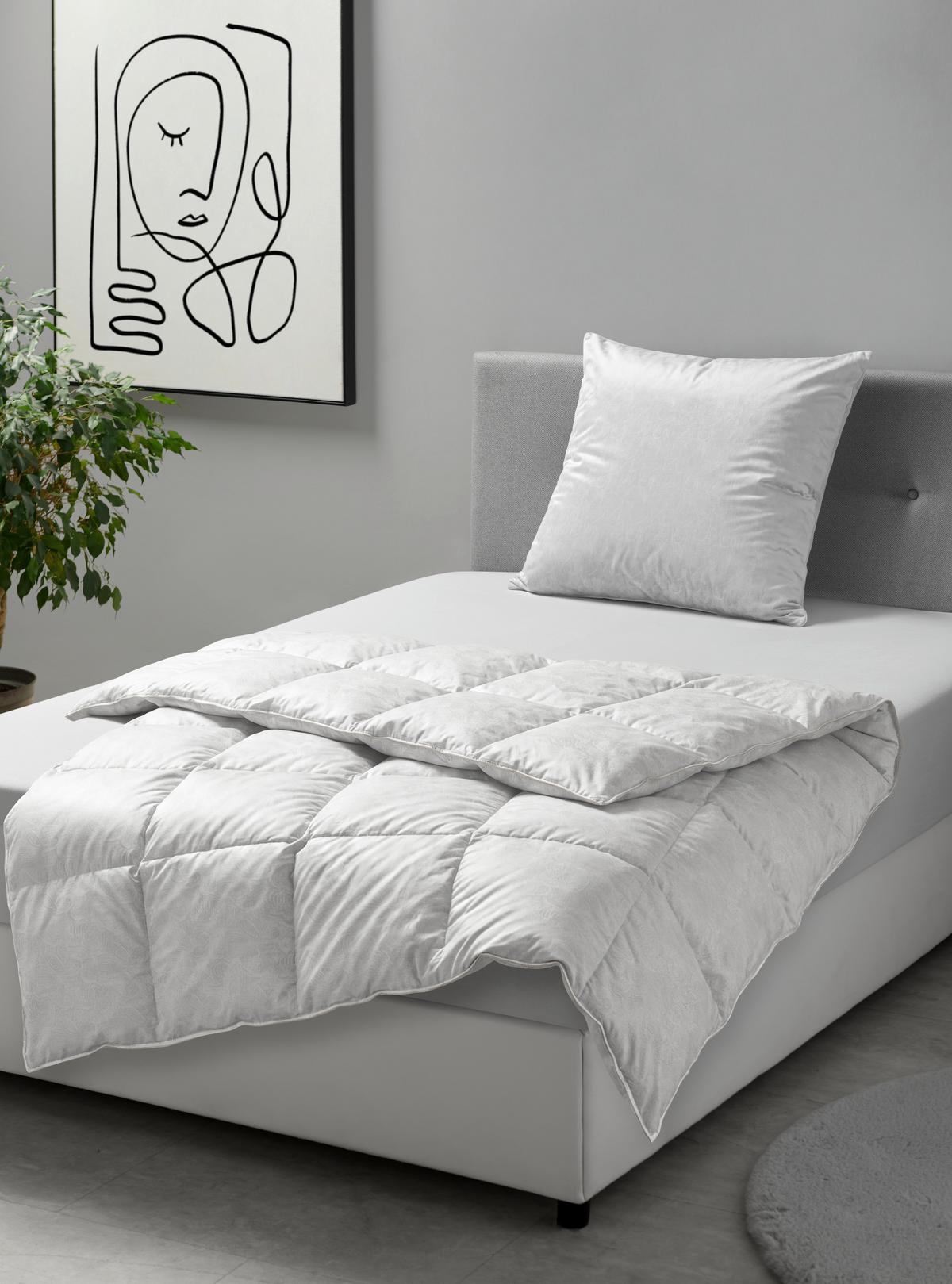 3-Kammer-Kissen Nova Weiß ca. 80x80cm - Weiß, Textil (80/80cm) - Premium Living