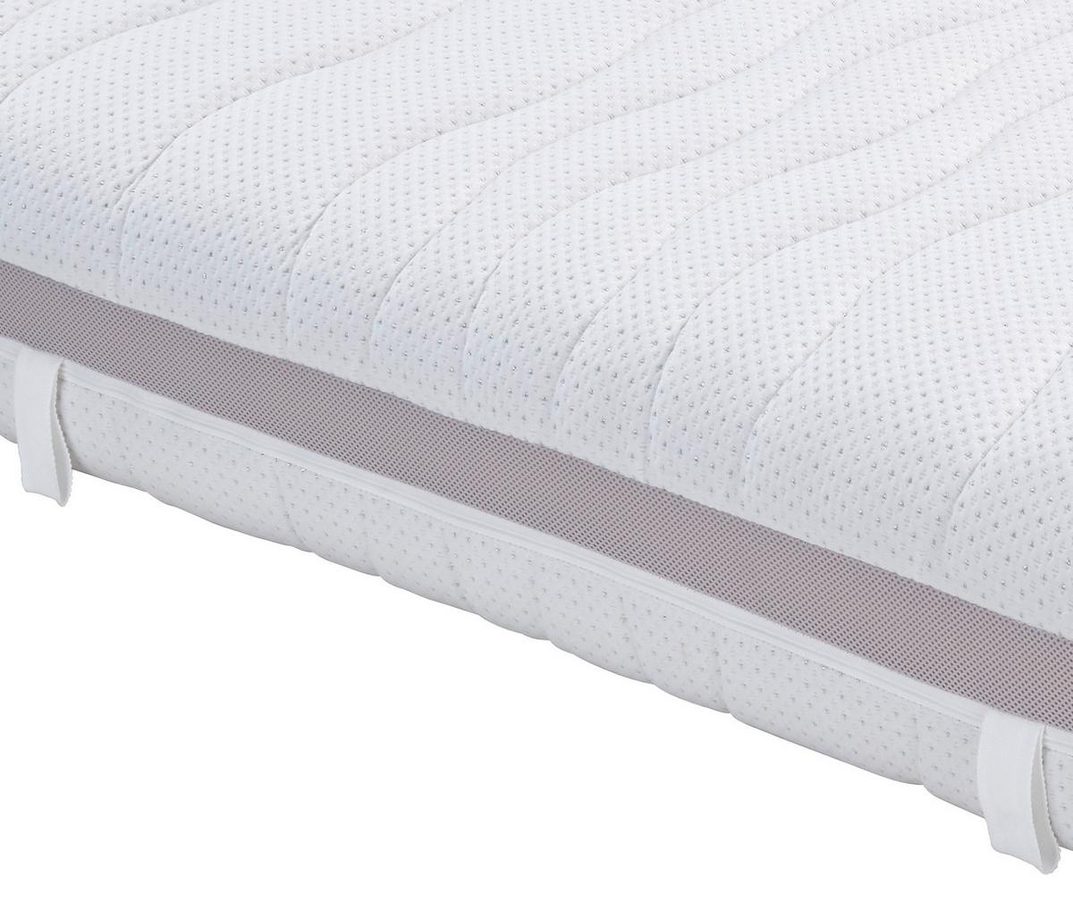 Ležišče Z Žepkastim Vzmetenjem Gelfeel Deluxe, 90x200 - bela, Konvencionalno, tekstil (90/200cm) - Primatex Deluxe