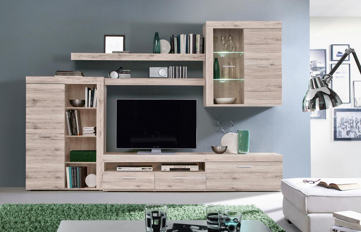 Dnevni Regal Nizza, Barva Peščenega Hrasta - Moderno (300/200,9/41cm) - Mömax