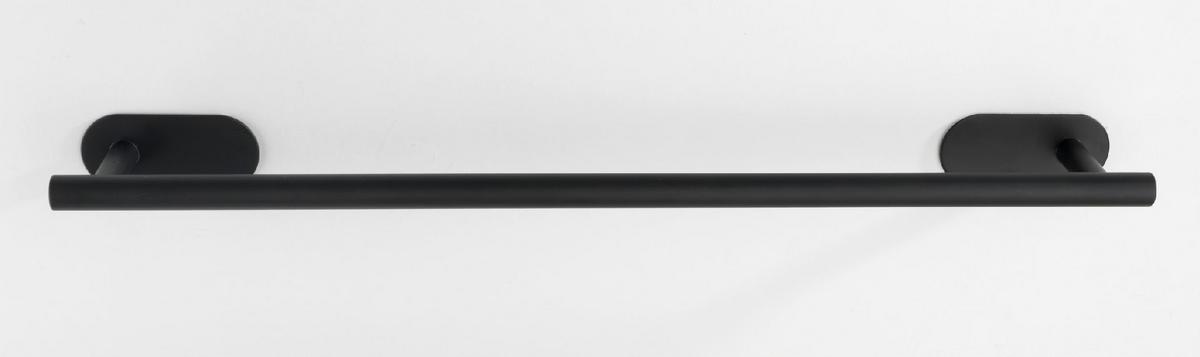 Suport pentru prosop Orea Black - negru, Modern, metal (60/4,5/7cm) - Wenko