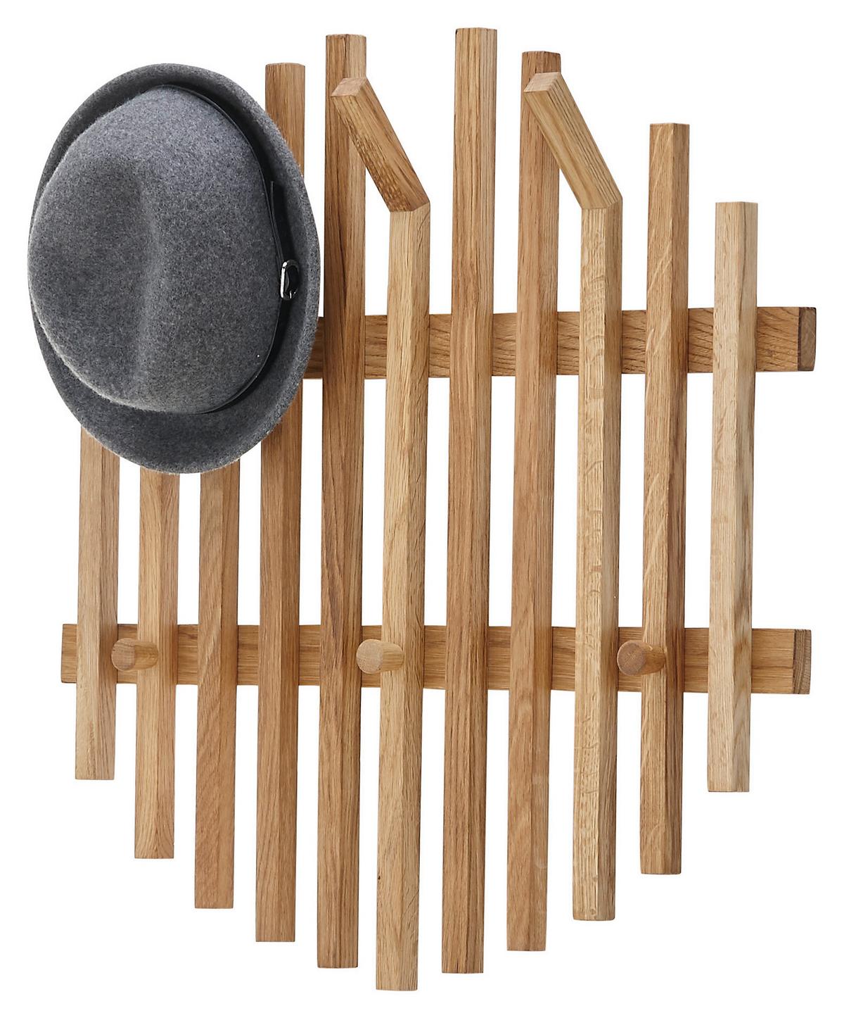 PANEL DO PRZEDPOKOJU BANTRY W60 - kolor naturalny, Basics, drewno (58/60/11cm)