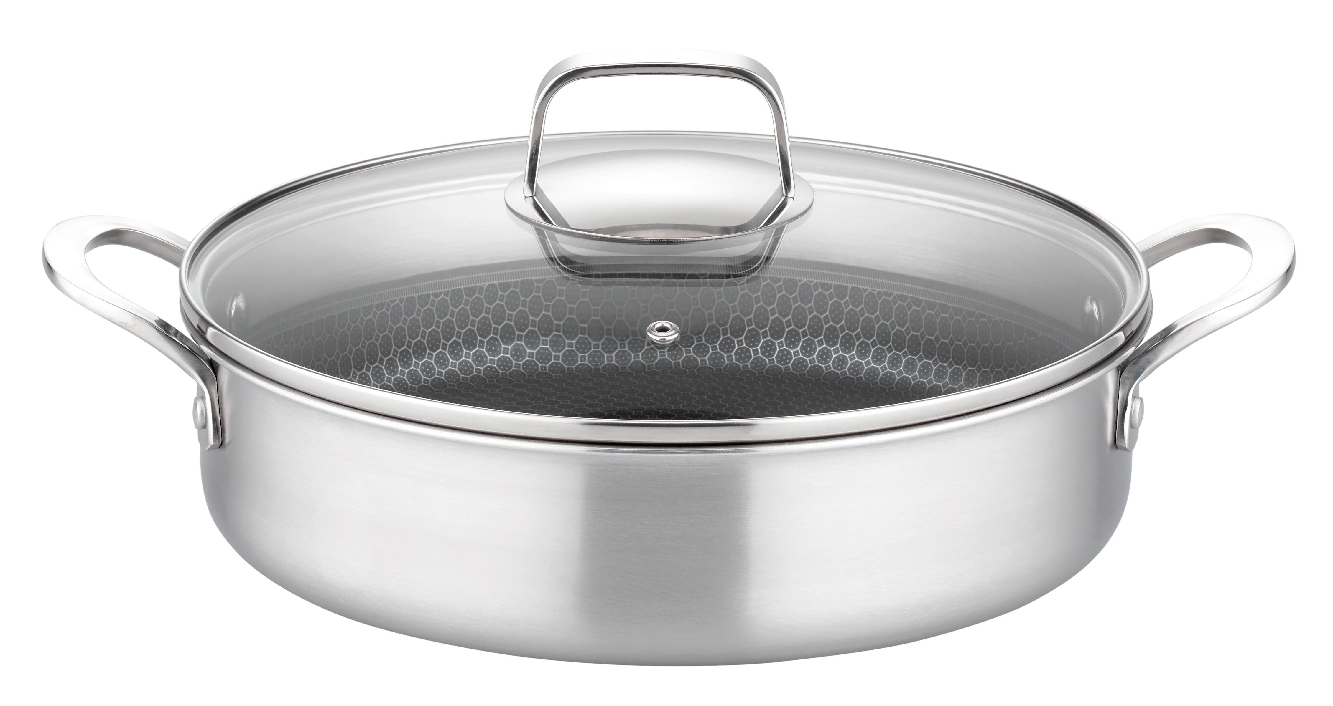 Ponev Inoxxa - barve nerjavečega jekla, Basics, kovina (28cm) - GSW