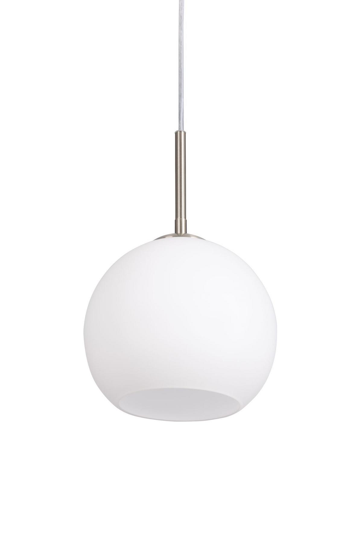 LAMPA WISZĄCA LEONIE *SBN* - opal, Basics, metal/szkło (110/20/150cm) - Novel