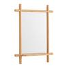 SPEGEL BONNIE -BASED/SB- - naturfärgad, Modern, trämaterial/trä (55/74/12cm) - Based