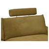 Kopfstütze Cora Senfgelb - Senfgelb, Modern, Textil/Metall (63/57/40cm) - Mömax