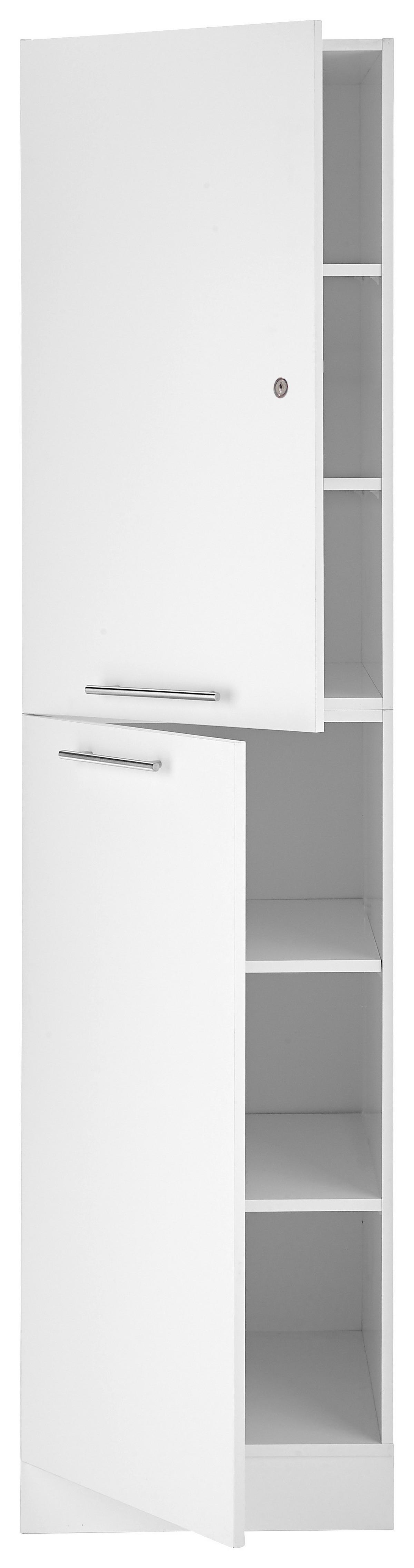 Hauswirtschaftsraum Clara Weiß B: ca. 117 cm - Weiß, KONVENTIONELL, Holzwerkstoff (117/200/67,6cm) - Respekta