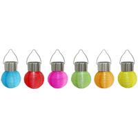 Svjetiljka Solarna Buto - narančasta/zelena, Konvencionalno, metal/tekstil (7/12cm) - Modern Living